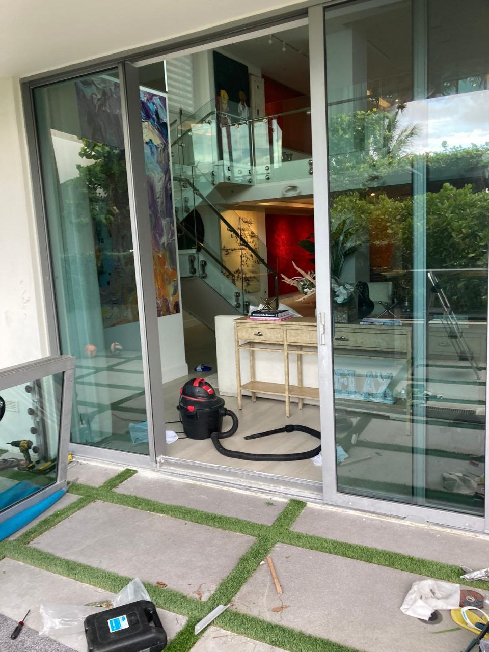 Storefront door materials